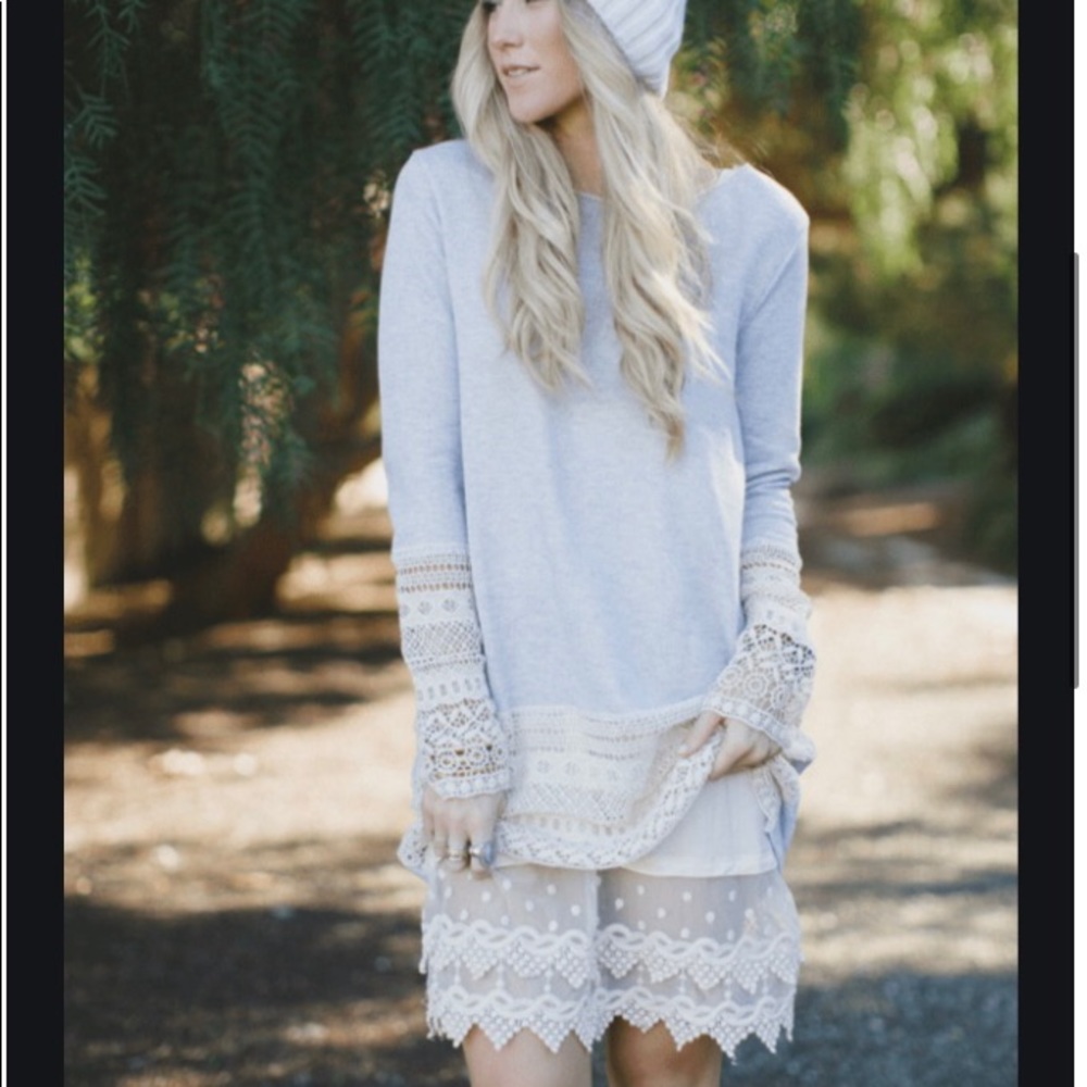Lovely lace trim layering Slip.